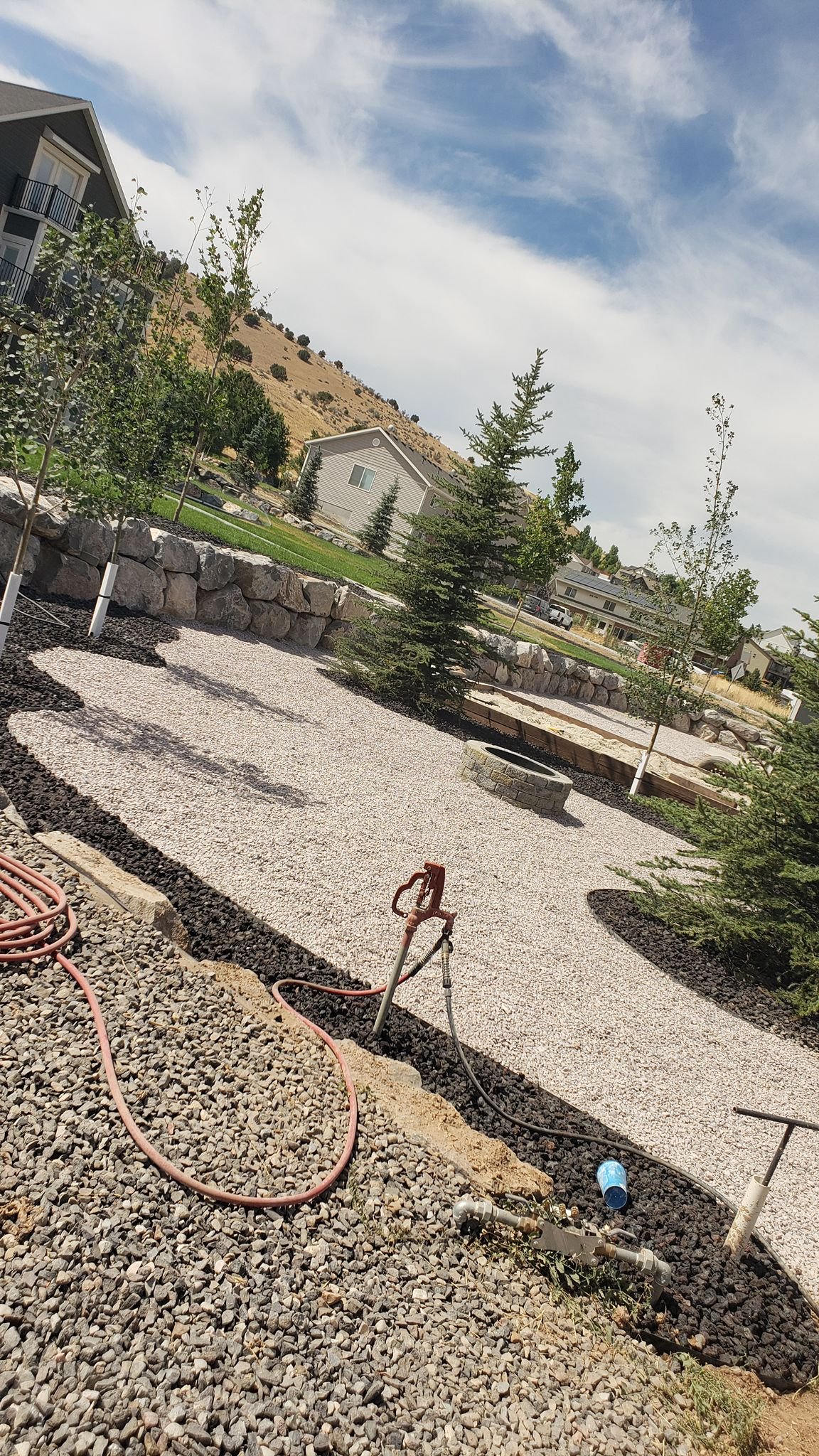 Patino Landscaping Utah backyard plant trees