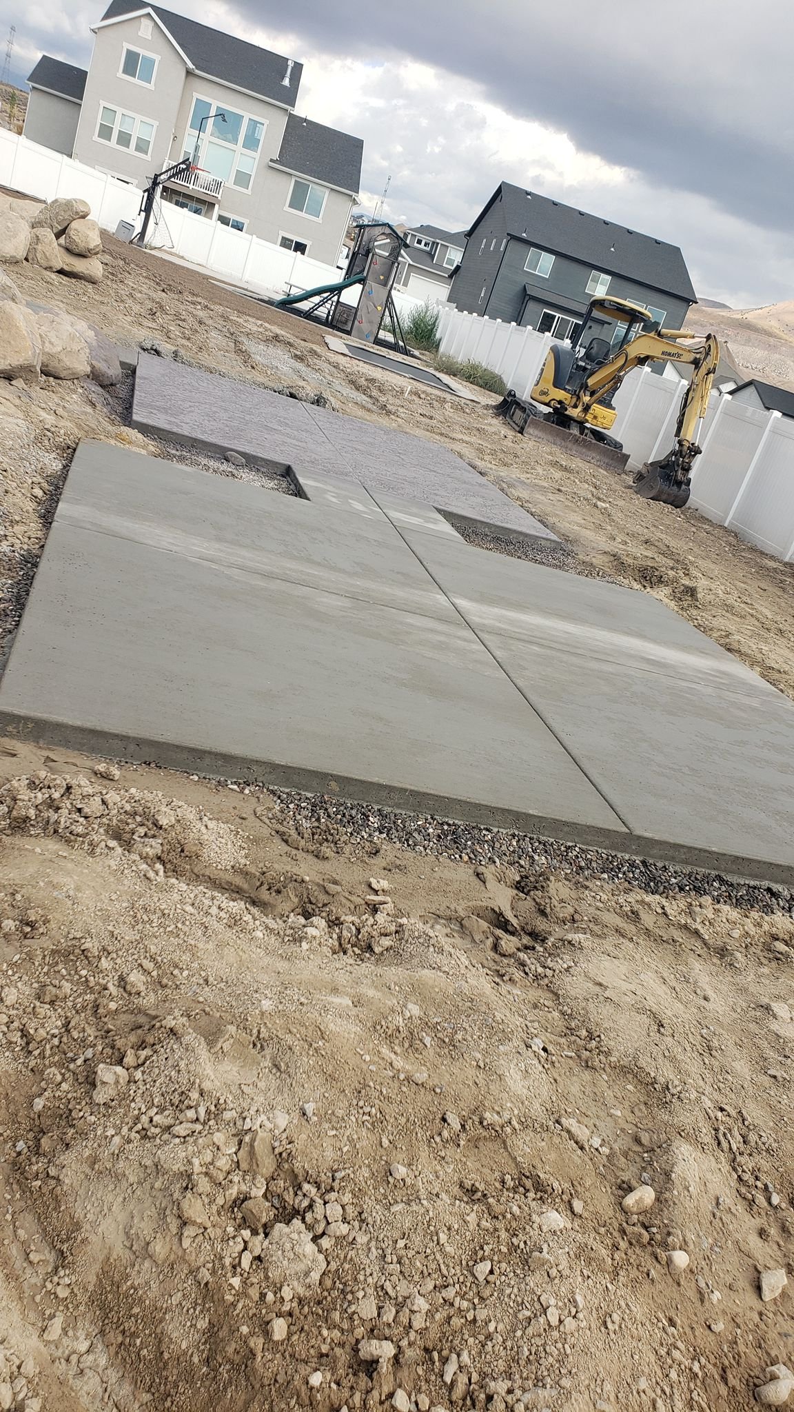 Patino Landscaping Utah flat concrete work