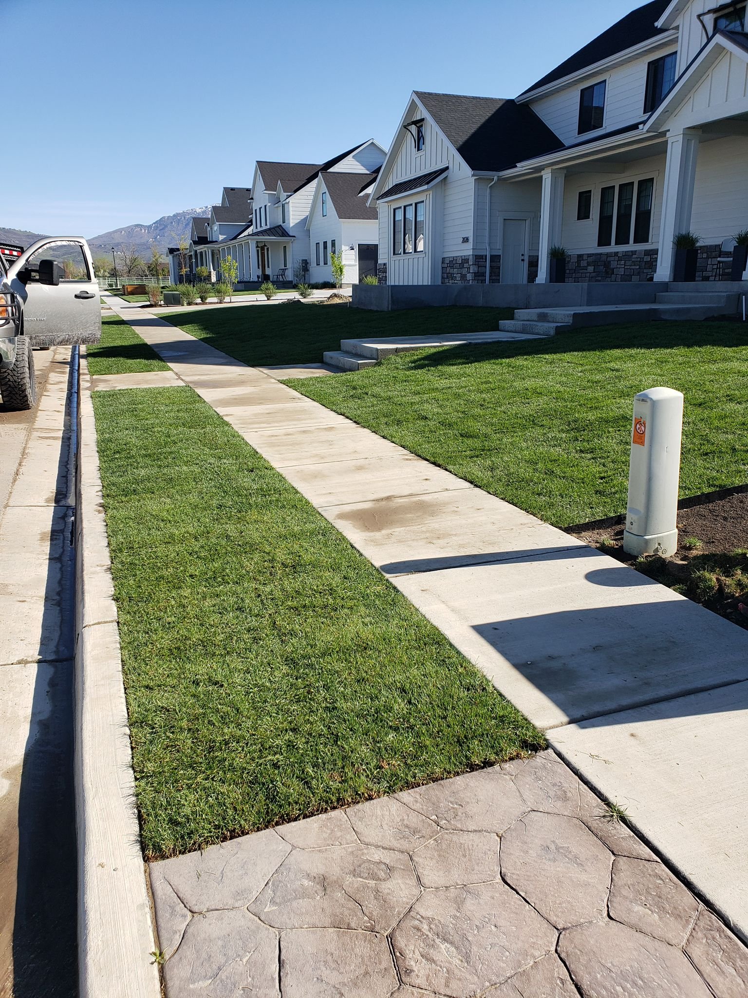 Patino Landscaping Utah front yard landscape