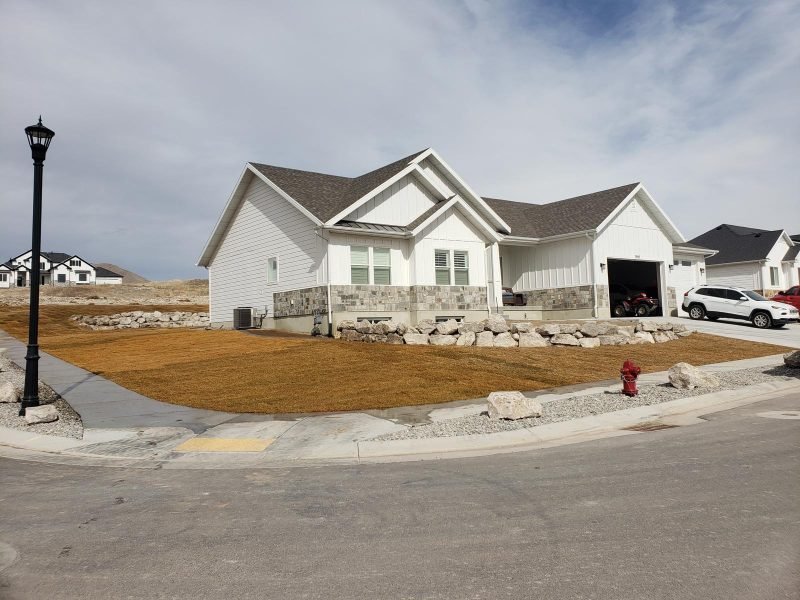 Patino Landscaping Utah working in house